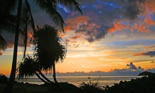 Poka’i Bay - as he should have been able to enjoy it © SW